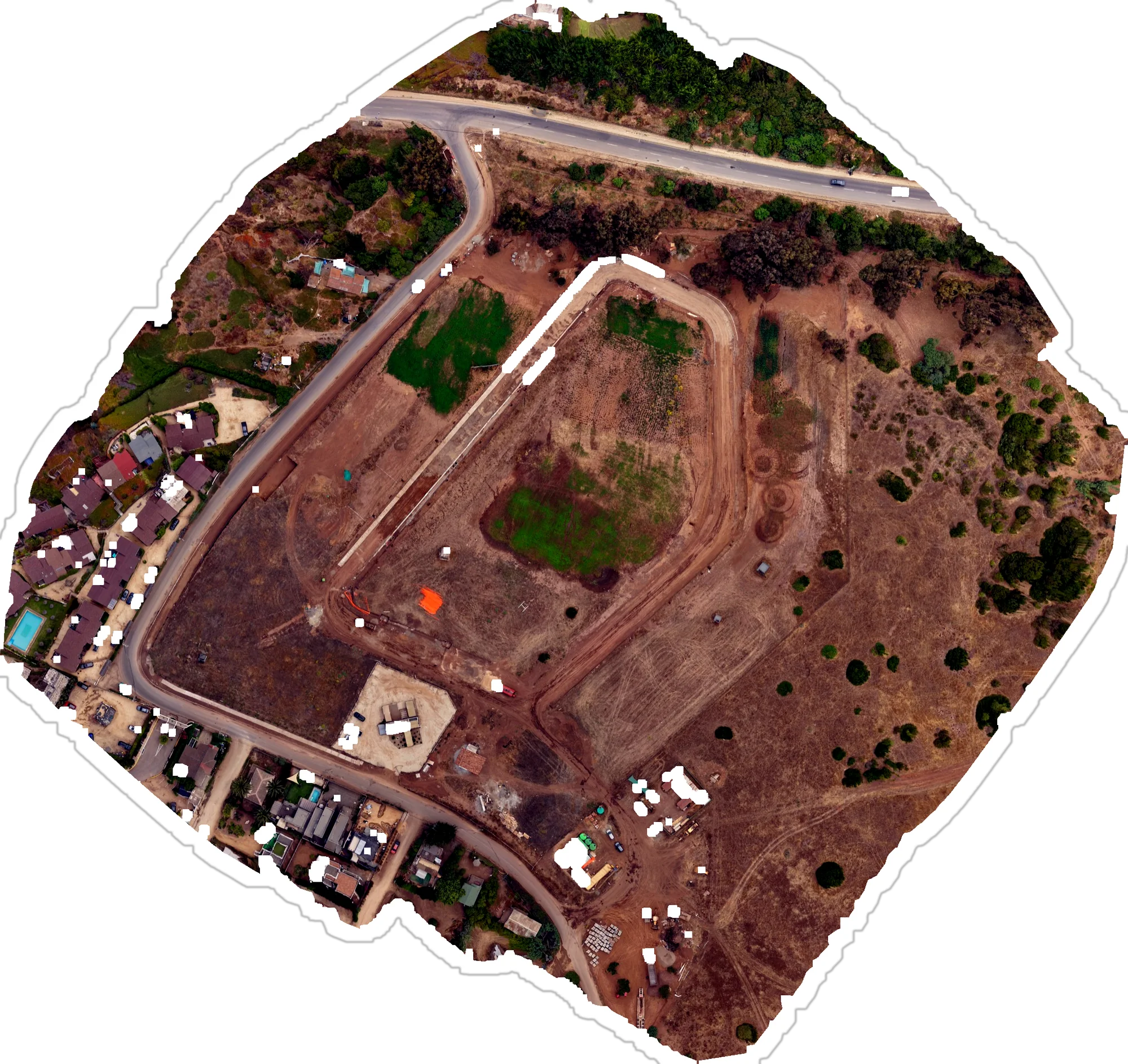 Ortofoto de terreno